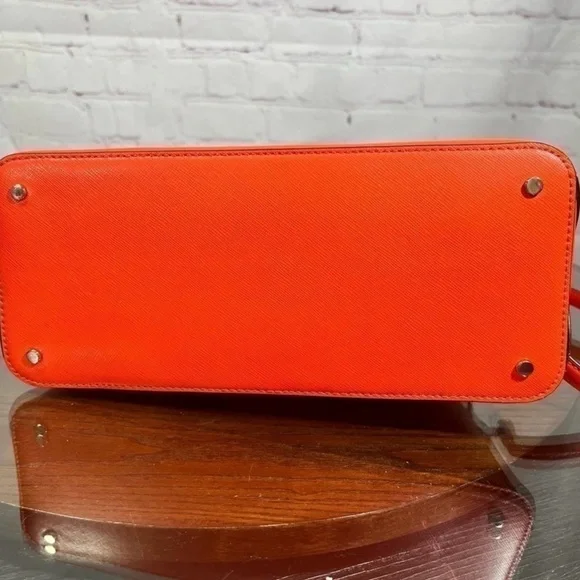 KATE SPADE Payton Medium Dome Satchel in Coral. Like New - Picture 5 of 10